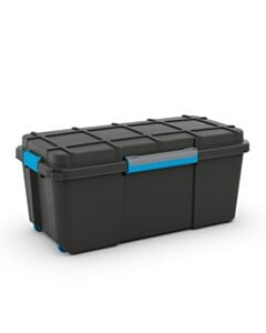 Úložný box z recyklovaného plastu s víkem Scuba L 74 l, 35x78x39,5 cm
