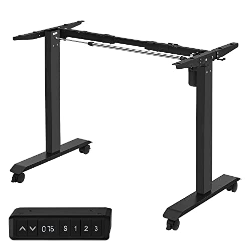 Výškově nastavitelný stolní rám, Ocel, 73-118x86-135x60cm